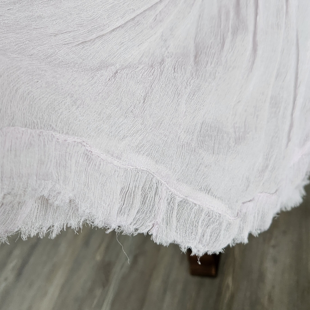 Kimchi Blue Medium Pale Lavender Sheer Dress Feminine and Loved - Picture 5 of 10